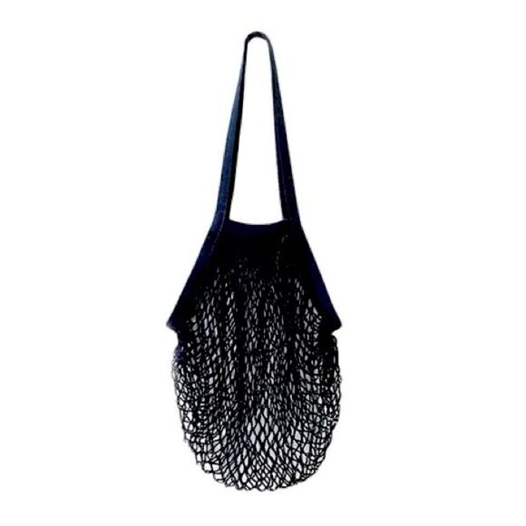 NWT Wool + Pepper Co. Reusable Cotton Mesh Tote Bag - Picture 1 of 2